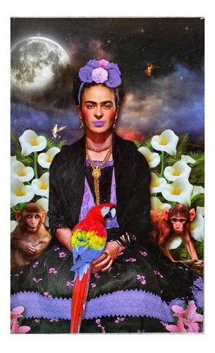 Cuadro Decorativo  Frida Kahlo  Ideal Para Decorara 