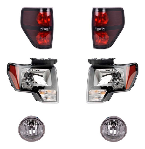 Calaveras + Faros + Neblineros Depo F-150 2009-2011