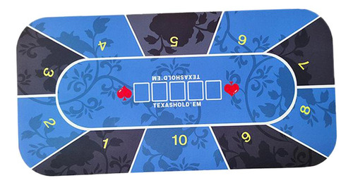 Mesa De Póker Disposición De La Tarjeta De Casa Juego De