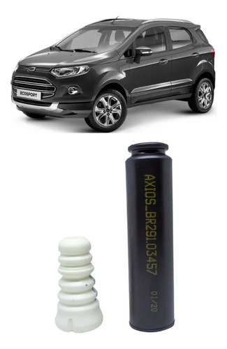 Kit Amortecedor Traseiro Batente Coifa Ecosport 2012 2013