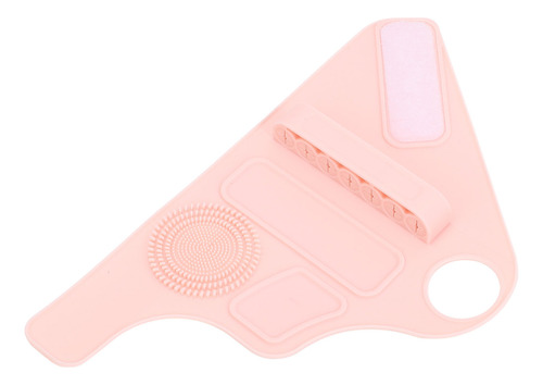 Pulsera De Silicona Con Paleta Para Mezclar Maquillaje
