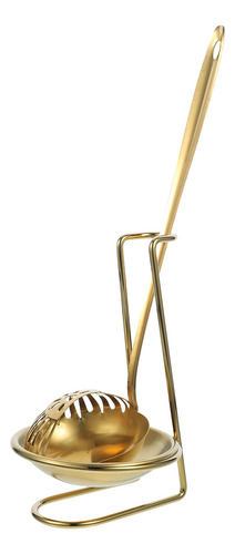 Cuchara De Cocina Con Reposacucharas De Acero Inoxidable