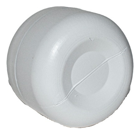 500 Frasco Tarro Pomadero 50 Ml Gr Plástico Blanco Estetico