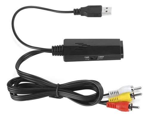 Adaptador Universal Mini Av A Hdmi De Línea Larga De Alta De