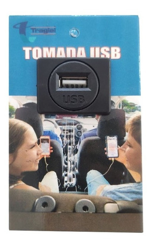 Tomada Usb Para Colocar No Carro Carregar Celular