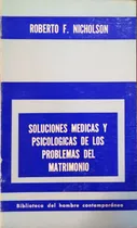 Comprar Soluciones Médicas Y Psicológicas De Los Problemas Del M A99