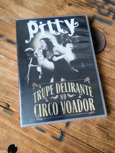 Dvd Pitty -a Trupe Delirante No Circo Voador