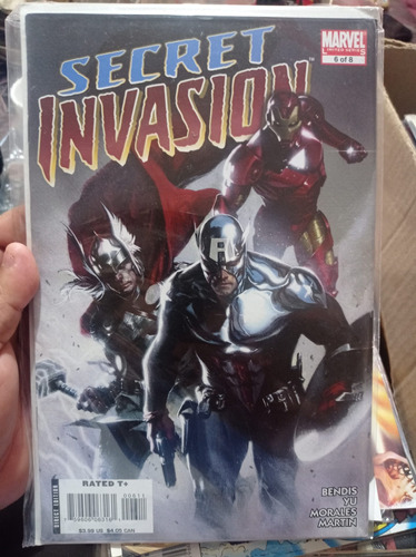 Cómic Marvel En Inglés Secret Invasión No.6 Of 8  7