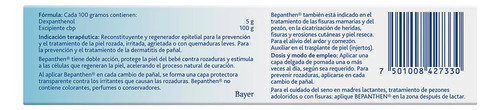 Bepanthen Dexpanthenol Pomada Al 5% 3 Tubos De 100 G C/u