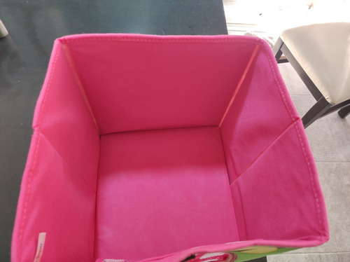 Cubo Cajón Cesta De Tela Organizador 28x28x26cm (Usado)