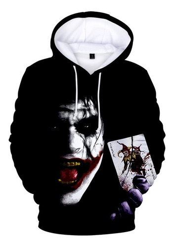 Chamarras Hombre Sudaderas Cosplay Batman Joker The