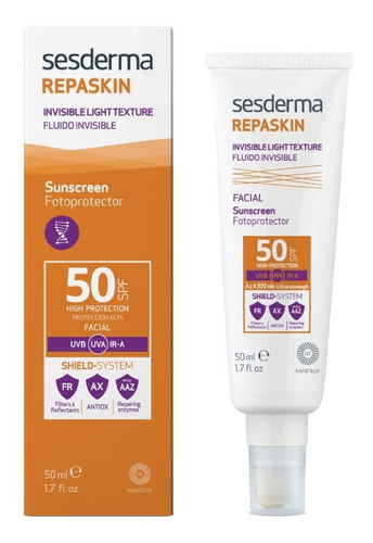 Repaskin Fluido Invisible 50spf - Sesderma