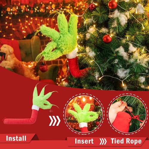 Decoración De Árbol Corporal De Elfo Navideño For Fiestas