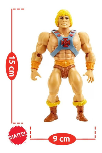 Boneco He Man Master Of The Universe Motu - Hgh44 - Mattel