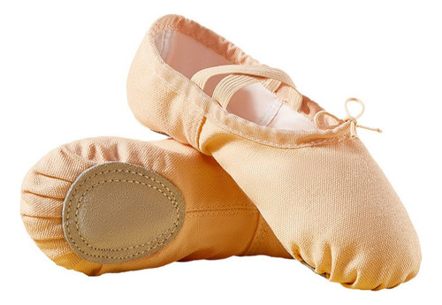 Zapatos Fiesta De Ballet Para Niña Y Mujer, Piel Pu Elástica