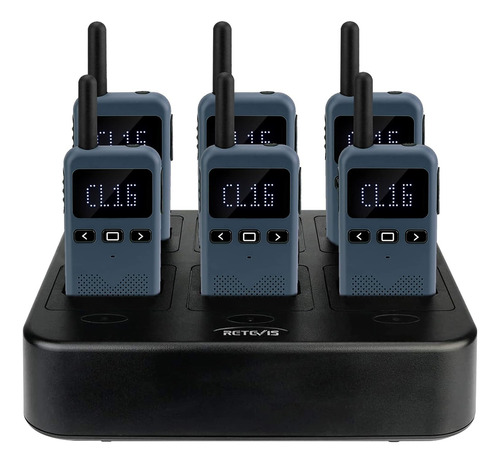 Rb19 Walkie-talkie, Radio Bidireccional Recargable Portát