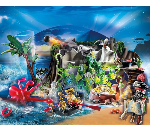 Playmobil Calendario De Adviento - Pirate Cove Treasure Hunt