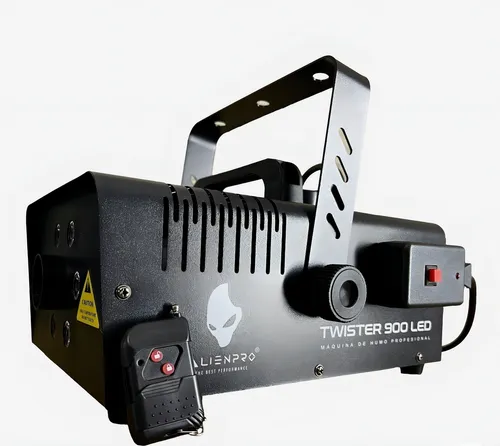 comprar Máquina De Humo Alien Pro Twister 900 Led Color Negro