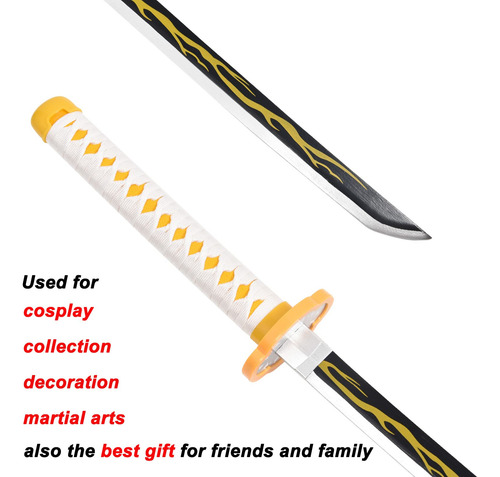 Espada Anime Thanos Demon Slayer, 104 Cm, Con Réplica De Cin