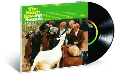 Lp Vinil Beach Boys Pet Sonds Remaster 180g Edição 50 Anos