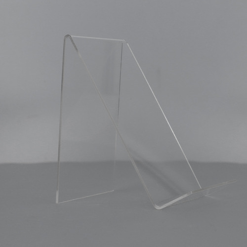 Expositor Acrílico Para Libros, 5 Unidades, Soporte Transpar