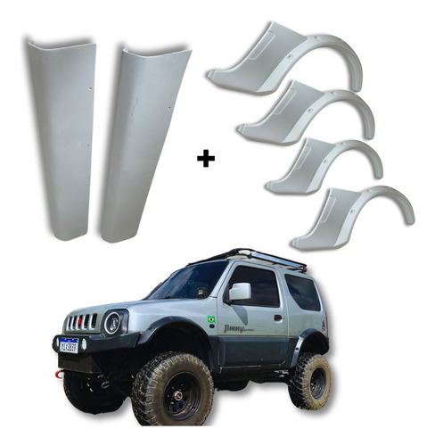 Fender + Soleira Kit Suzuki Jimny 2000 À 2018 Plug And Play