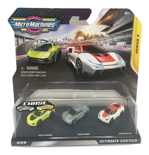 Micro Machines Serie 2 Ultimate Exotics 08 3 Vehiculos Cuotas