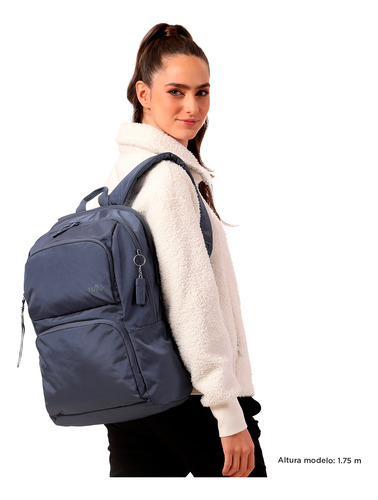 Mochila Totto Cloud 23200-g1f Gris Gris