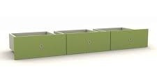 Cajones Inferiores X 3 Mueble La Valenziana Color A Eleccion