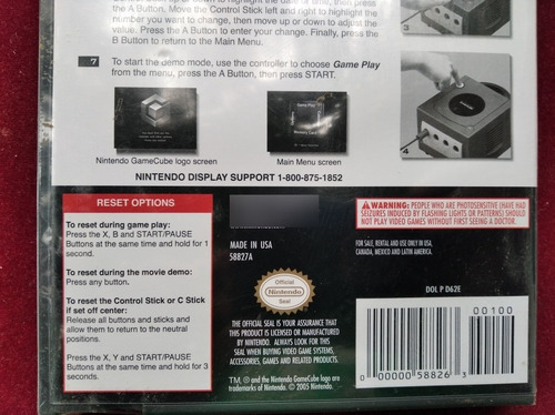 Gamecube Multi-game Demo Disc ( Versión 31 ) 350v _\(^o^)/_