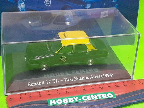 Inolvidables Servicio N° 17 Renault 12 Taxi Buenos Aires 