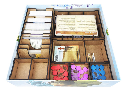 Organizador (insert) Para Spirit Island - Bucaneiros