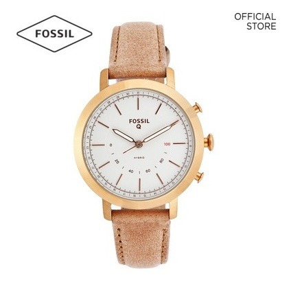 Reloj Fossil Ftw5007 Para Dama Correa De Piel