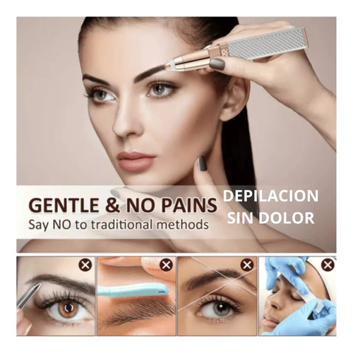 Depilador Facial Eléctrico 2 En 1 Blawless Usb Inalámbrico