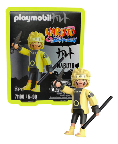 Playmobil Naruto Modo Sabio Seis Caminos Amarillo Shippuden 8