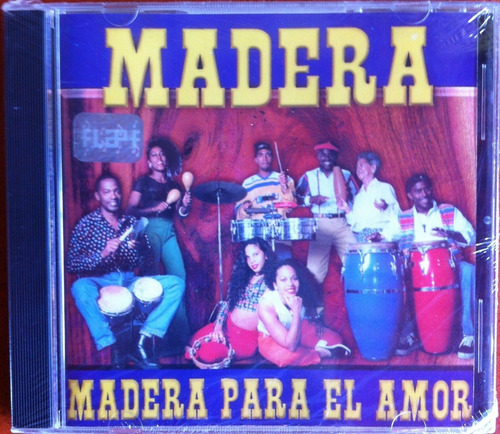 Grupo Madera. Madera Para El Amor. Cd Original, Nuevo