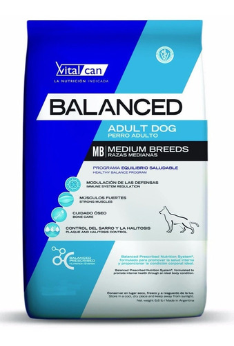 Vet Can Balanced Adulto Medium 15kg Con Regalo