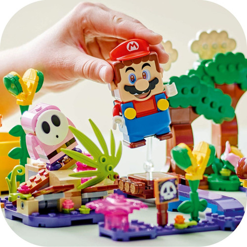 Lego Super Mario 71434 Conjunto Da Selva Gelatinosa Quantidade de peças 598