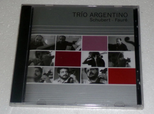 Trio Argentino Schubert - Faure Cd Impecable Como Nuevo 