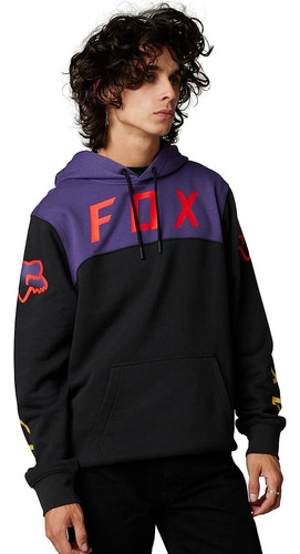 Buzo C/ Capucha Algodon Casual Fox Fgmnt Po Fleece Lifestyle