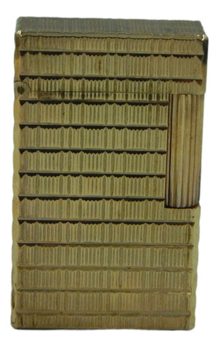 S.t. Dupont- Encendedor Bañado En Oro Con Caja Original (Usado)