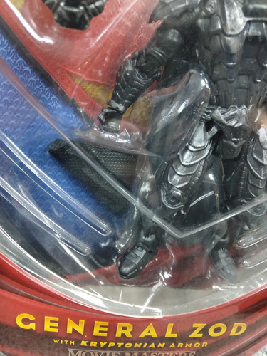 Dc Movie Masters, General Zod, Con Armadura Kriptoniana!! (Usado)