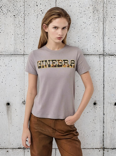 Remera Ginebra Buck Off White Gris I25