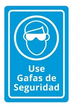 Comprar Señalética De Seguridad - Use Gafas De Seguridad