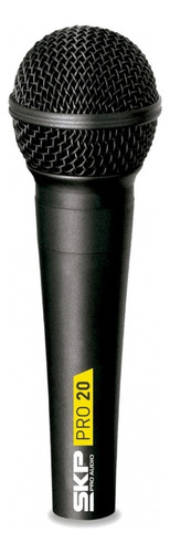 Microfone dinâmico profissional Skp Pro20