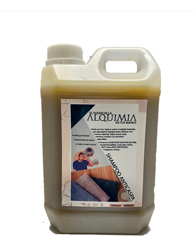 Shampoo Anticaspa X 5 Litros Alquimia