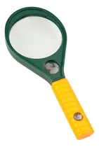 Comprar Lupa De Mano Mango Plastico Diametro 8x Y 3x Aumento 75 Mm