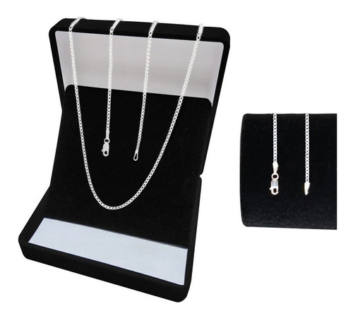 Imagem 2 de 8 de Conjunto Prata 925 Corrente E Pulseira Grumet 2,5 Mm 60cm