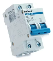 Comprar Disjuntor Bipolar Din 06a 10a 16a 20a 25a 32a 40a 50a 63a 