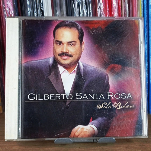 Gilberto Santa Rosa: Solo Boleros Cd - Sony 2003.